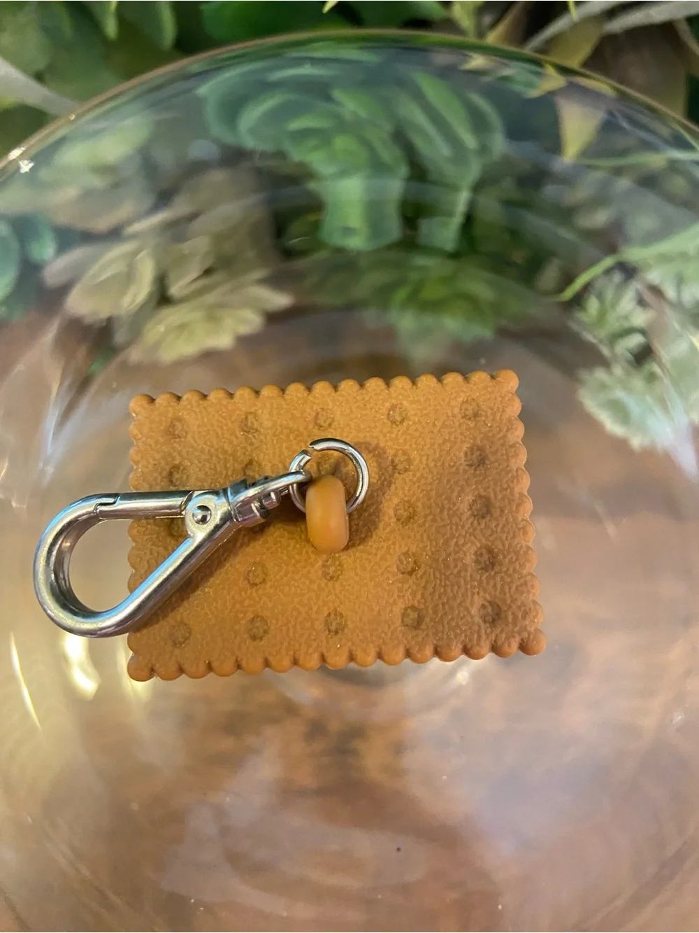 Bath & Body Works- Cute S'mores Keychain Charm and PocketBac -